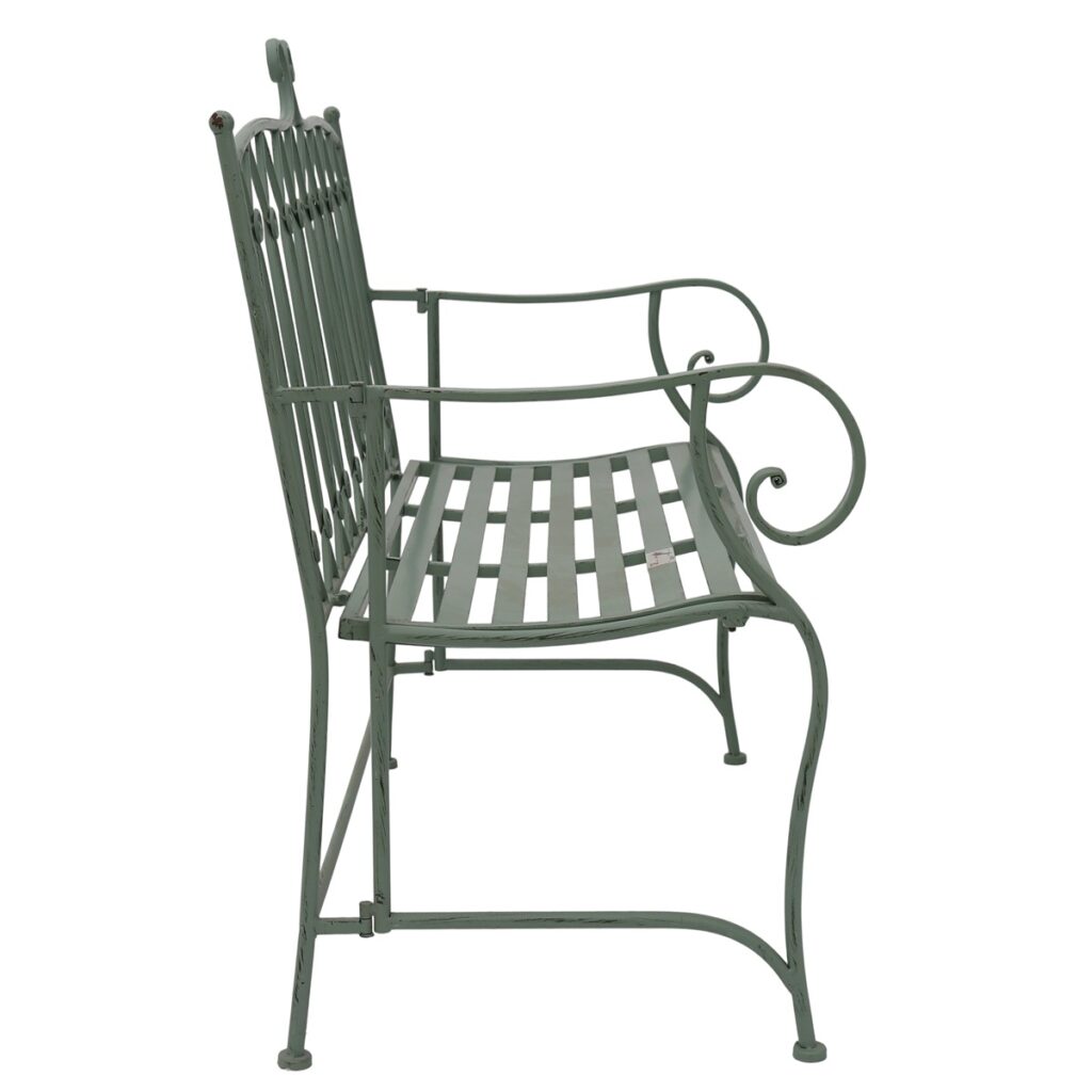 Scroll Design Metal Garden Bench 5029936998170 2